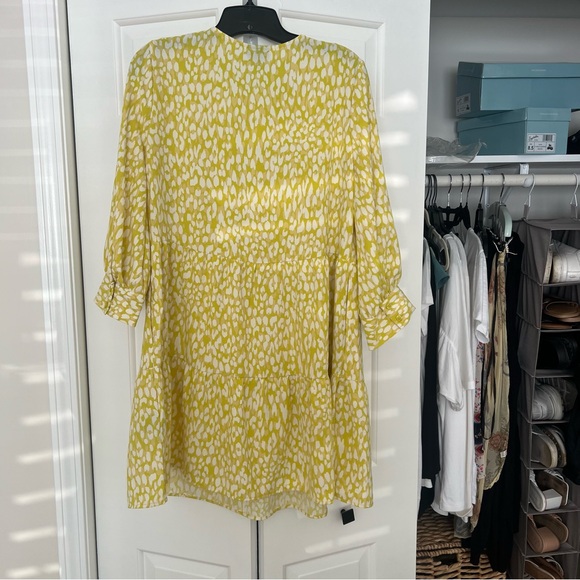 Yellow Shift Dress - Picture 2 of 4